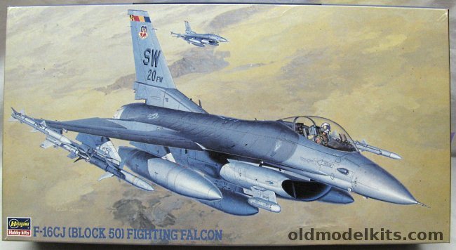 Hasegawa 1/48 General Dynamics F-16CJ (Block 50) Fighting Falcon - 20th FW Shaw AFB South Carolina / 35th FW PACAF Misawa AB Japan, V10 plastic model kit